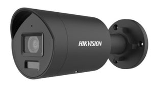 Hikvision 4MP Smart Hybrid Light with ColorVu Fixed Mini Bullet Network Camera Black