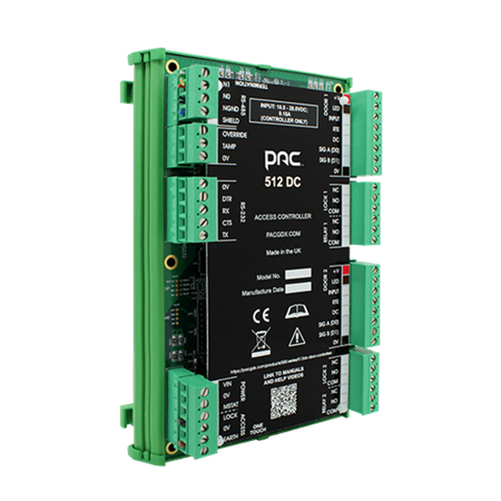 Comelit PAC 512 DC Access Controller DIN Mount