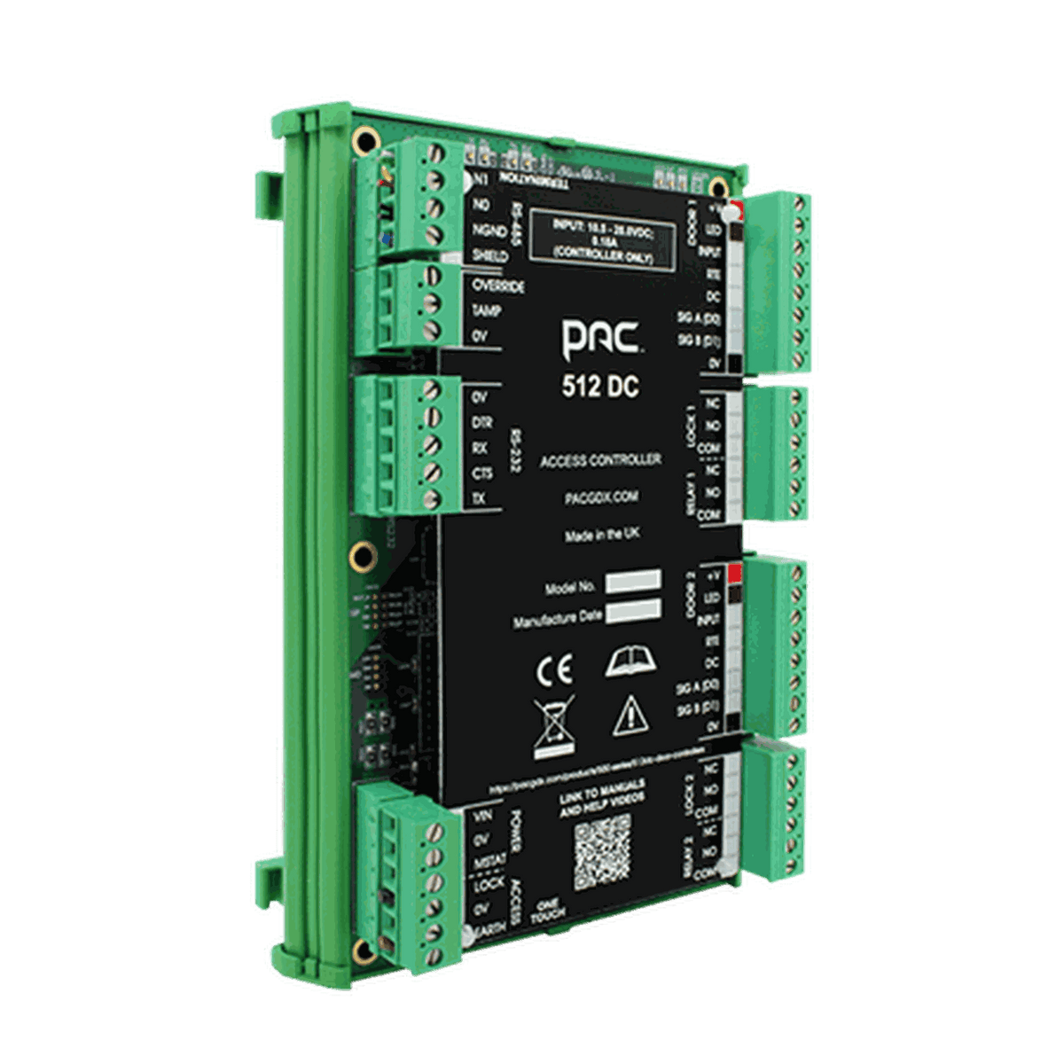 Comelit PAC 512 DC Access Controller DIN Mount