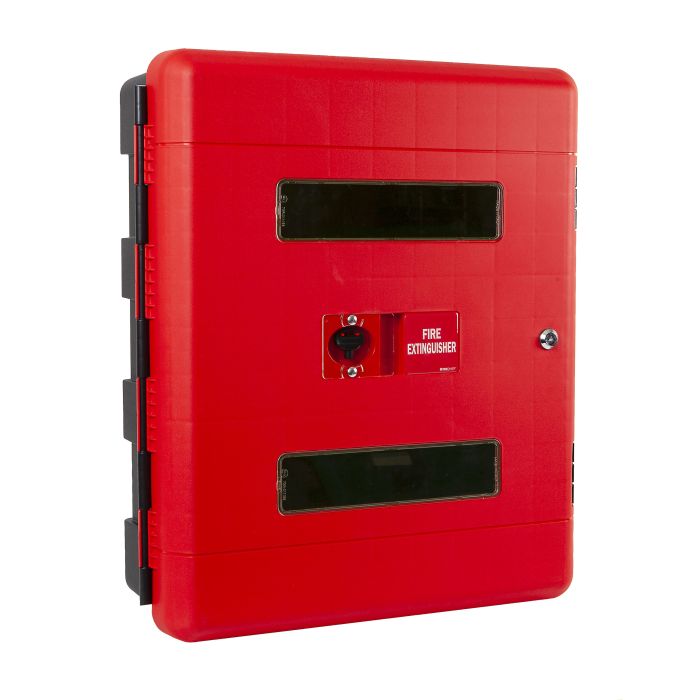 Firechief Double Cabinet c/w Keylock - 2x9ltr/kg (FCDC92K) - JEM Systems UK