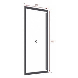 C-Tec Flush-Fit Bezel for ZFP Medium Cabinet