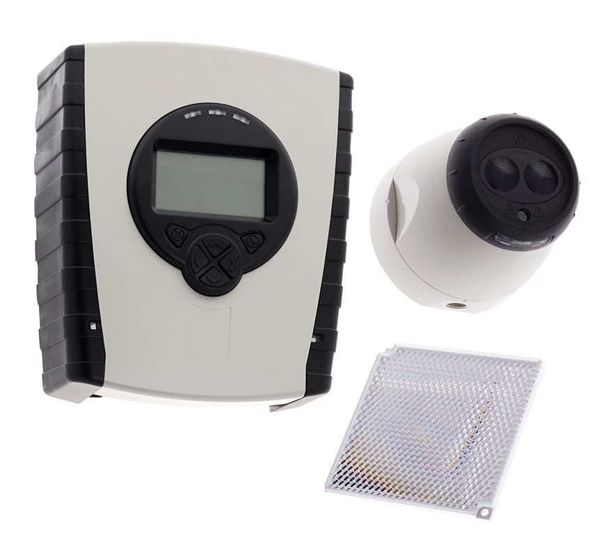 FFE Fireray 5000 Motorised Reflective Auto-Aligning Beam Smoke Detector - 50m (5000-101) - JEM Systems UK