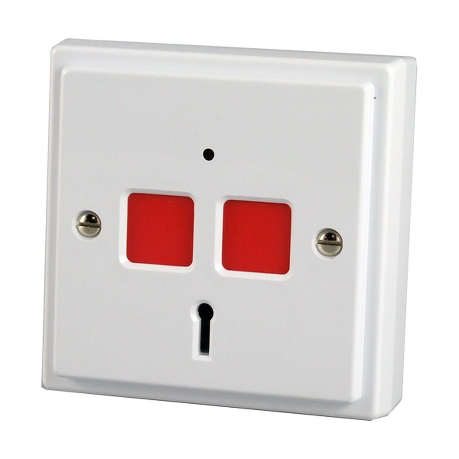 CQR Electronic Panic Button Key Resettable White Grade 2/3
