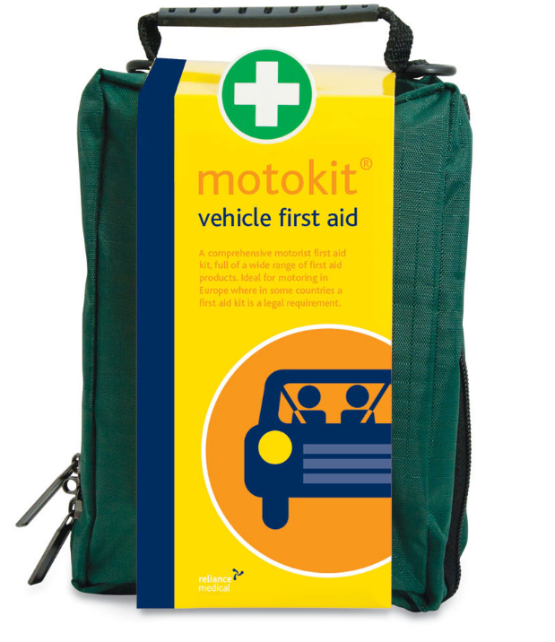 Reliance Medical Motokit Vehicle First Aid Kit (Stockholm Bag) (156) - JEM Systems UK
