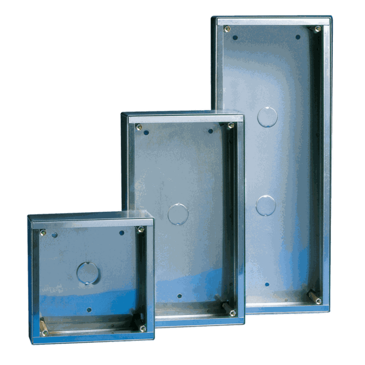 Comelit 3159/2 Vandalcom Series Stainless Steel Surface-Mounted Housing