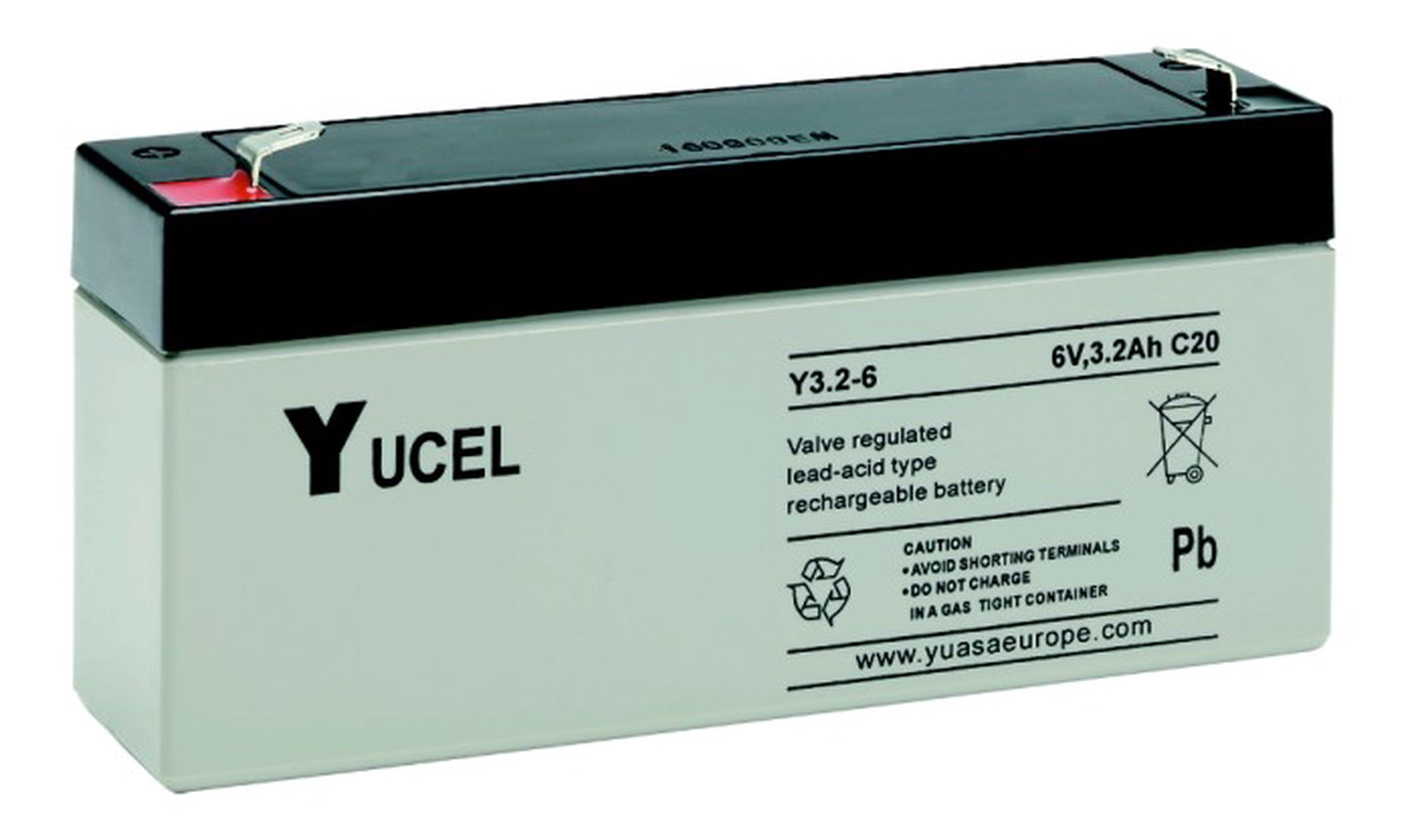 Yucel 6V 3.2Ah VRLA Battery