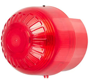 C-TEC Moflash Intrinsically Safe Sounder Beacon Red Body Red Lens