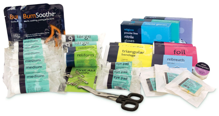 Reliance Medical Refill for Workplace BS8599-1 First Aid Kit (Medium) (660) - JEM Systems UK