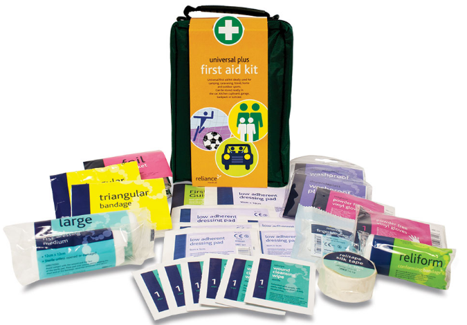 Reliance Medical Universal Plus First Aid Kit (Stockholm Bag) (163) - JEM Systems UK