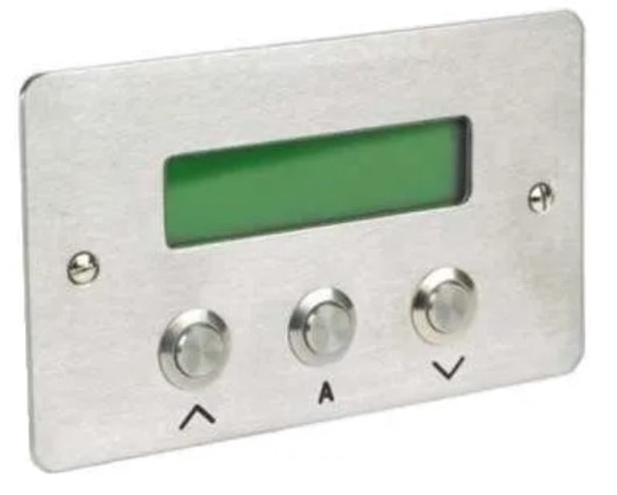 C-TEC Quantec Corridor Display with Controls Stainless Steel