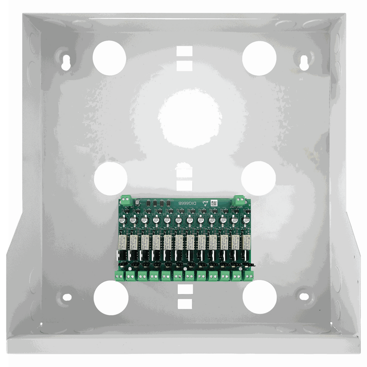 Comelit GDX Next 12-Way Handset Expansion Unit in Metal Cabinet