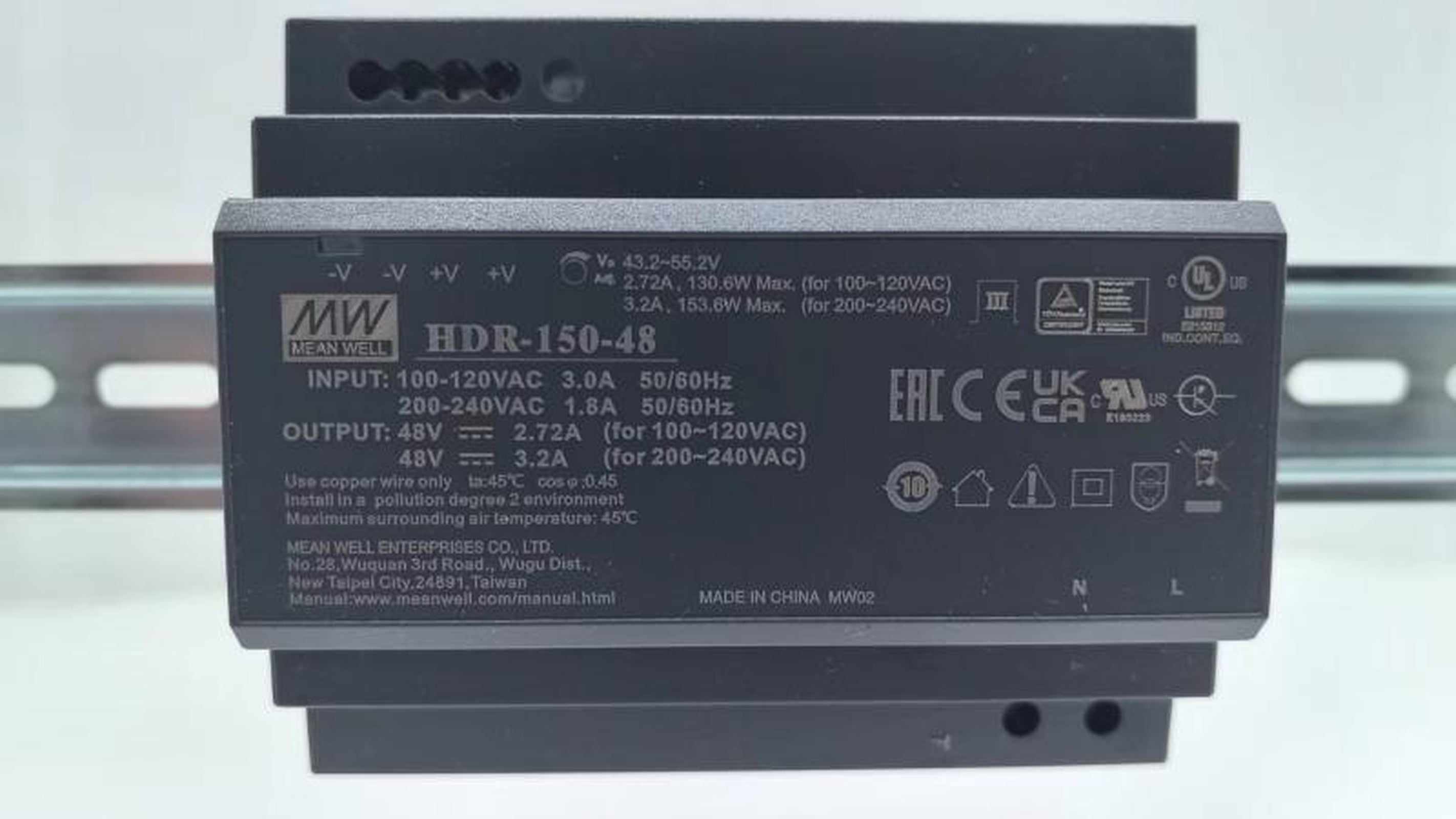 Hikvision 150W 48V Power Adapter