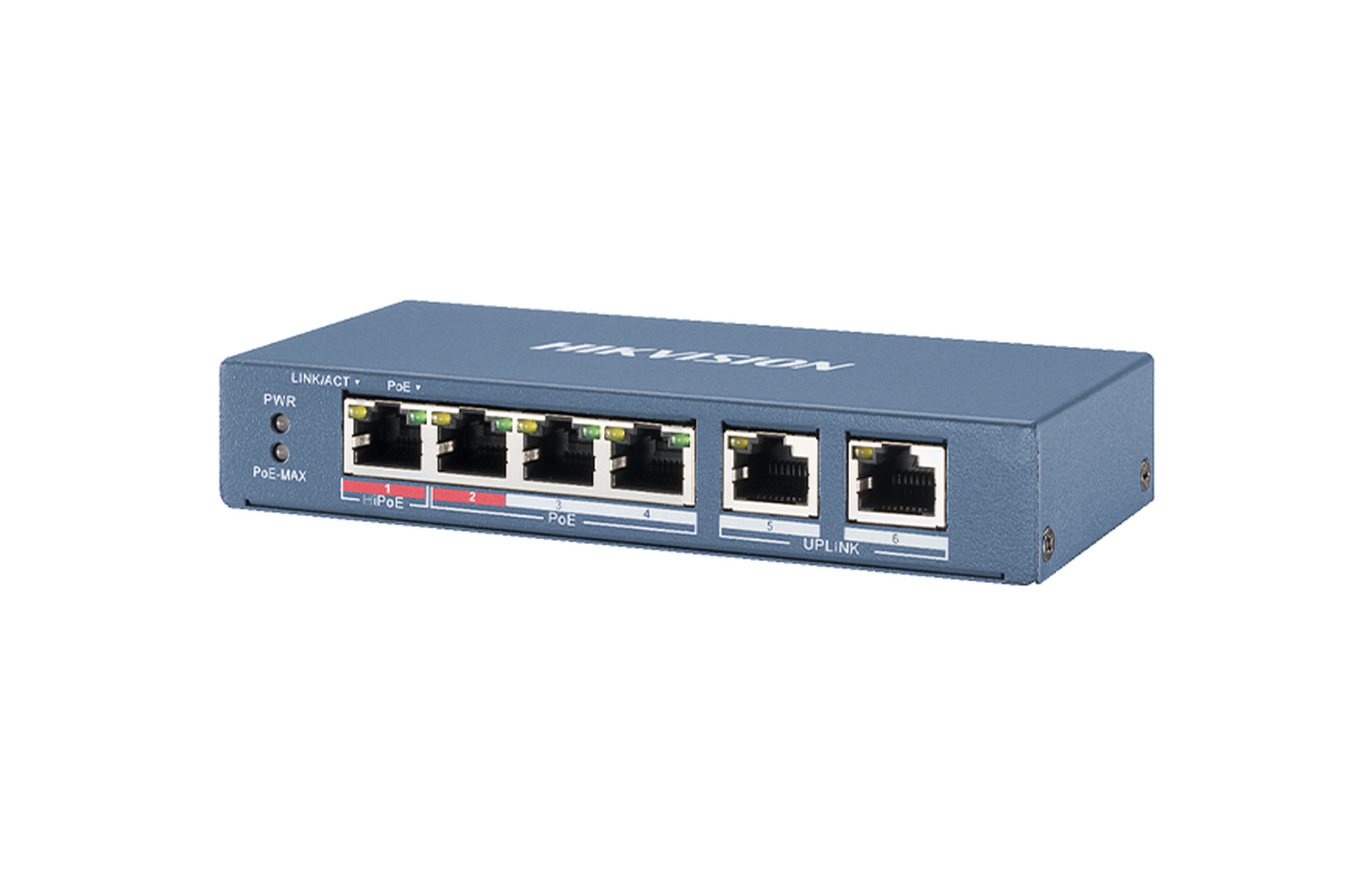 Hikvision 4 Port Fast Ethernet Unmanaged POE Switch