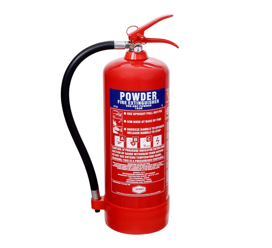 Jewel 6kg Dry Powder Fire Extinguisher (6PX)