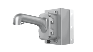 Hikvision Wall Corner Mount with Junction Box Platinum Grey