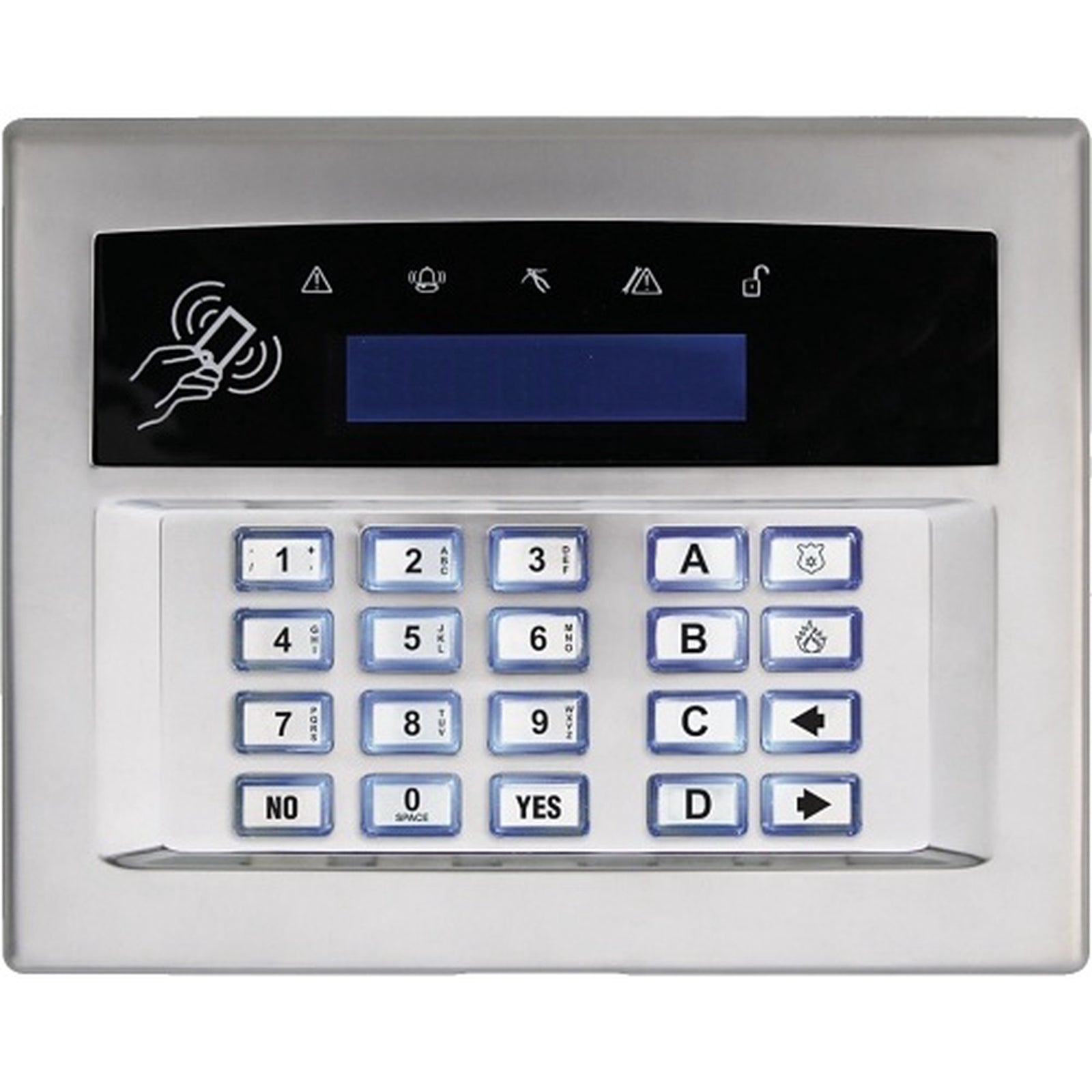 Pyronix Keypad Case Chrome for EURO-LCDPZ/SCHROME