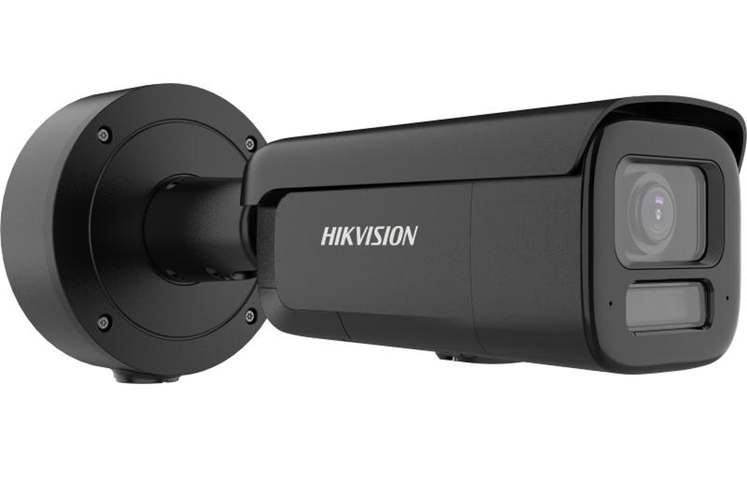 Hikvision 4MP Smart Hybrid Light with ColorVu Motorized Varifocal Bullet Network Camera Black