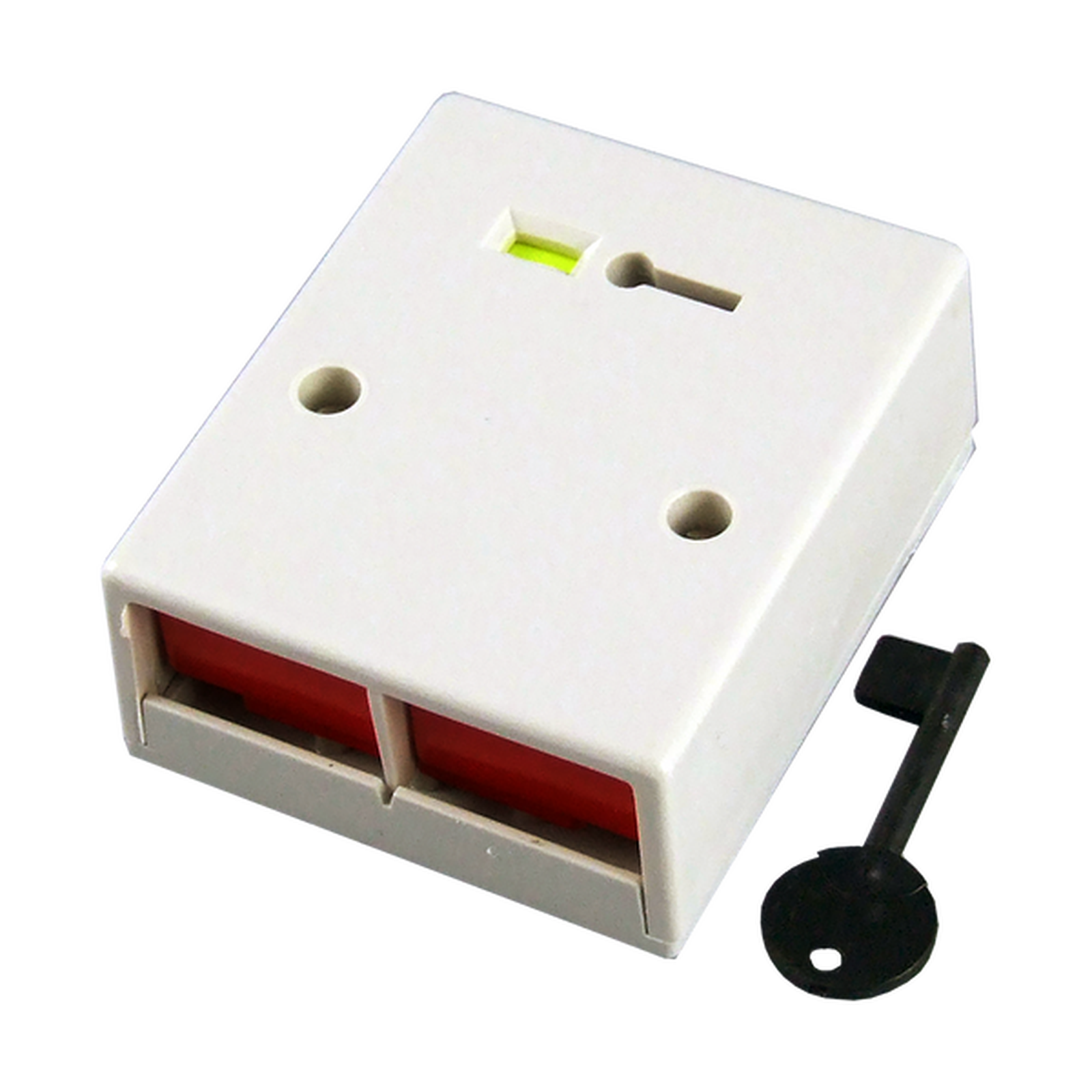 CQR Double Push Pab No Tamper - White