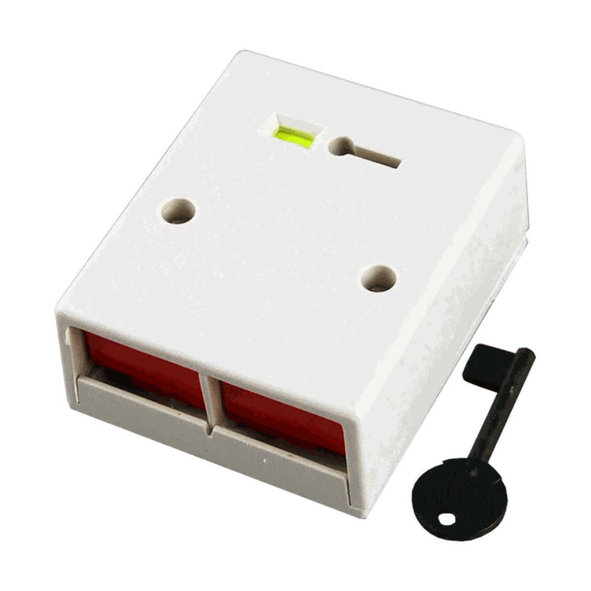 CQR Double Push PAB No Tamper - White