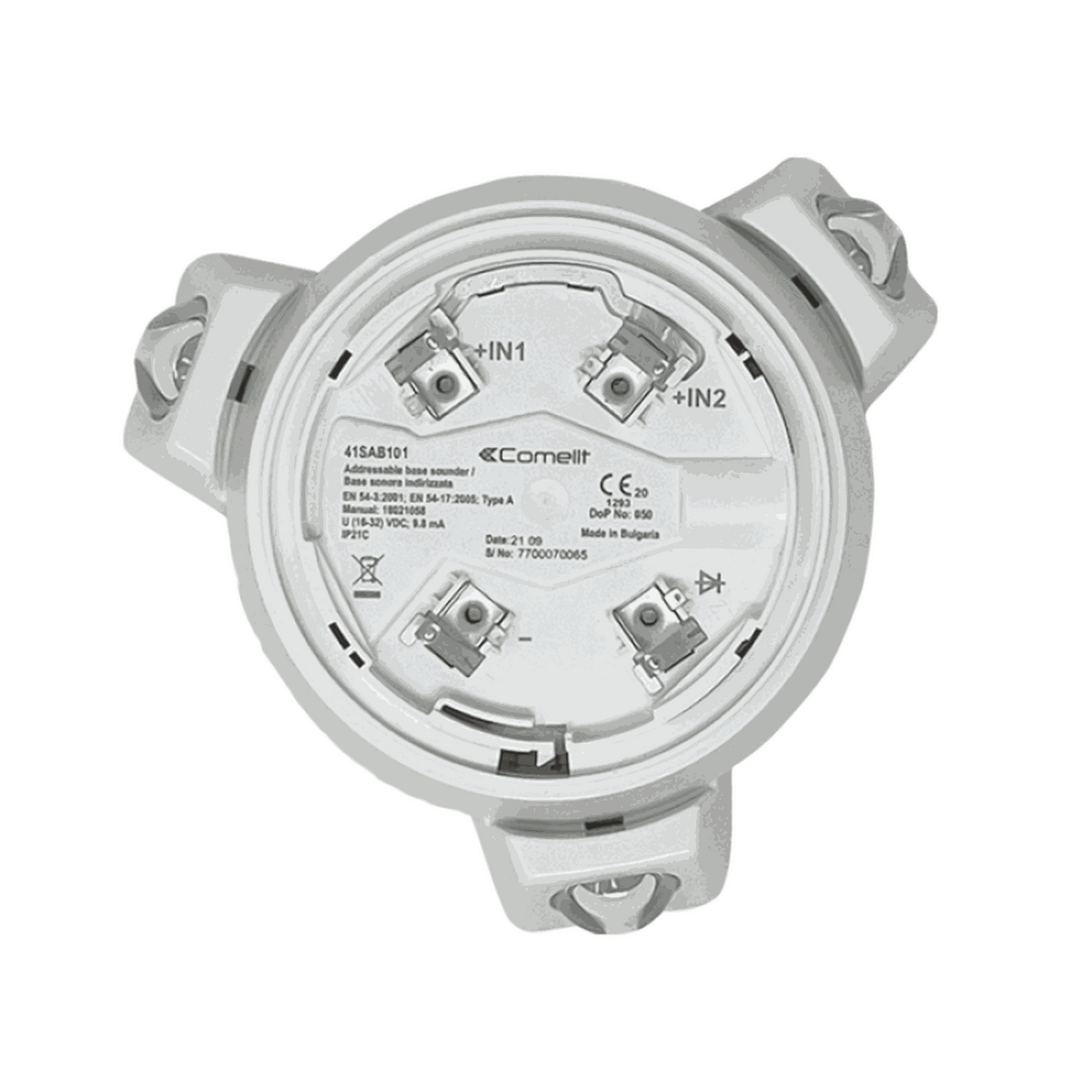 Comelit VAD Sounder Beacon Base EN54-3