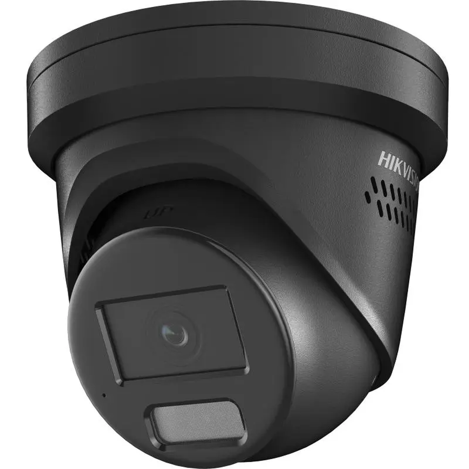 Hikvision 4MP Smart Hybrid Light with ColorVu Fixed Turret Network Camera Black