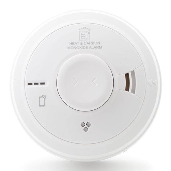 Aico Ei3028 Mains Powered Combined Heat & Carbon Monoxide Alarm with Rechargeable Back-Up Battery - JEM Systems UK