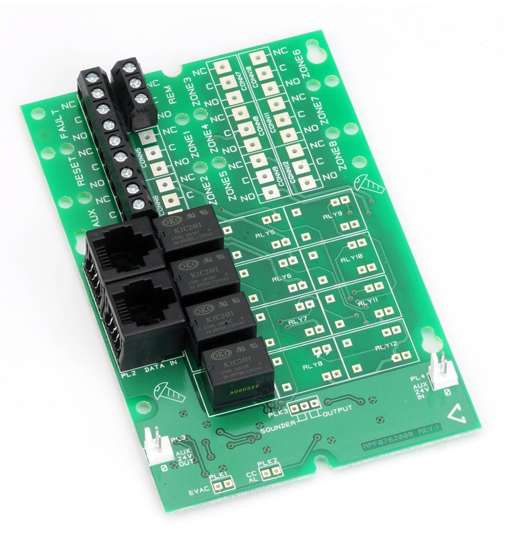 C-TEC CFP Relay Output Card (Reset, Fault, Aux & Remote Relay Outputs) (CFP762) - JEM Systems UK