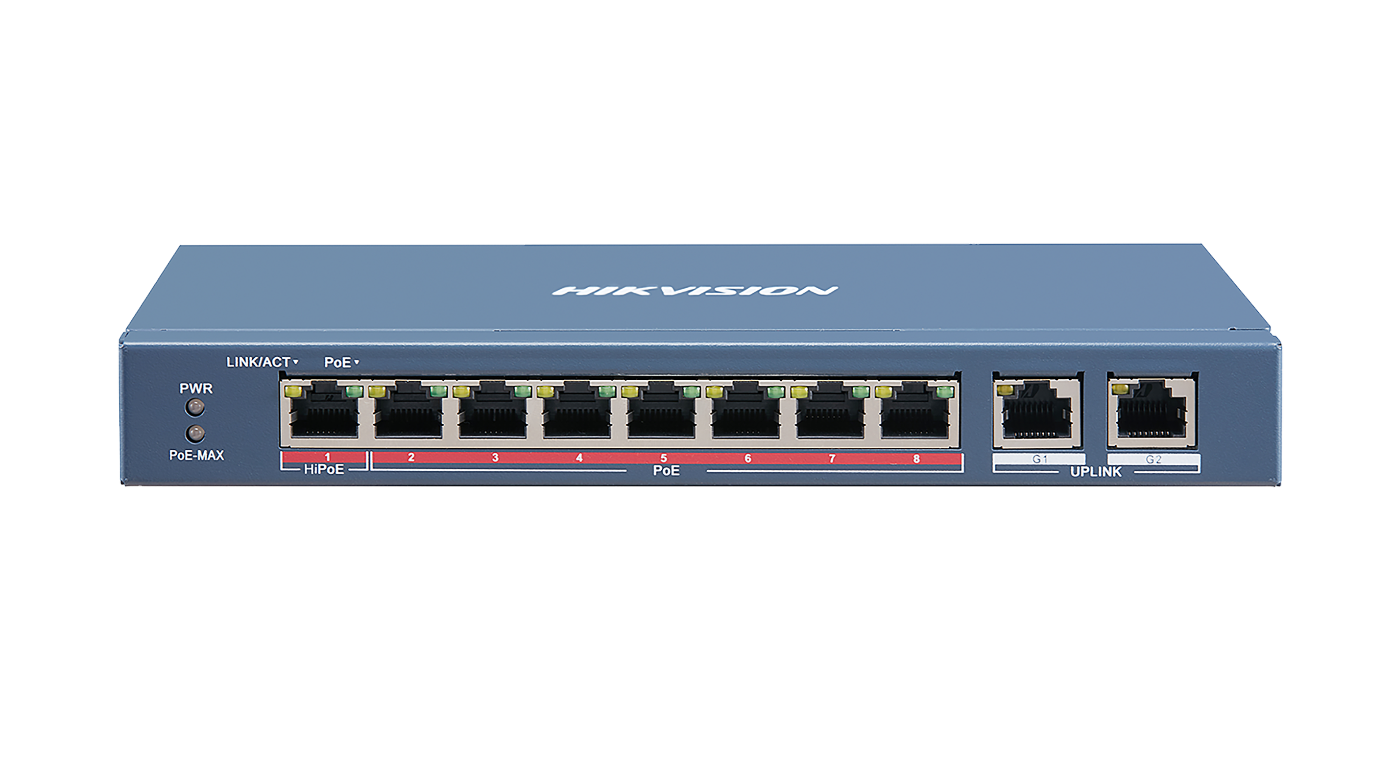 Hikvision 8 Port Fast Ethernet Unmanaged POE Switch
