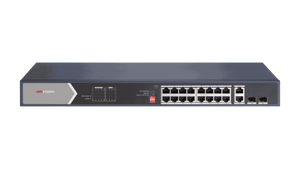 Hikvision DS-3E0520HP-E 16 Port Gigabit Unmanaged POE Switch