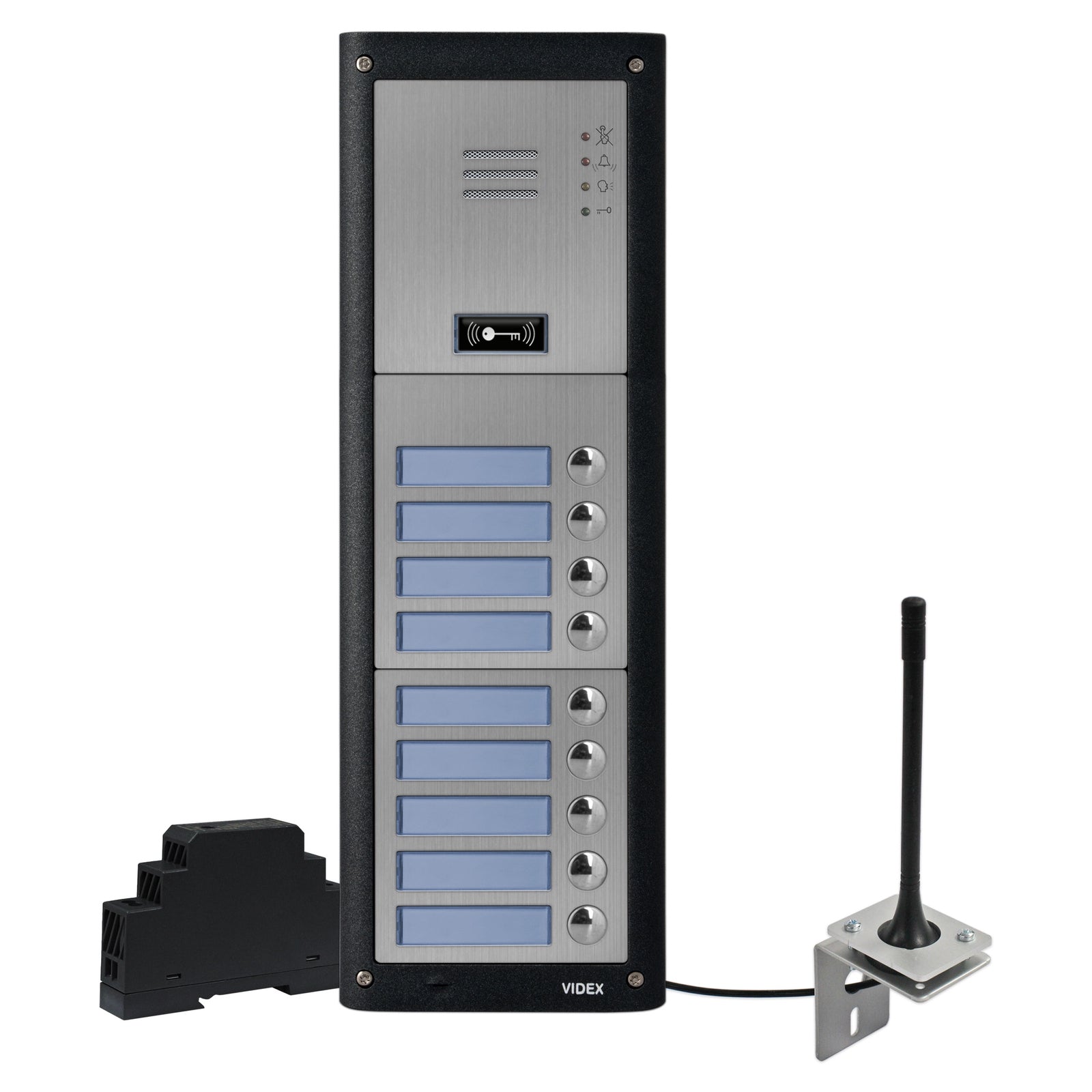 Videx 9 Button 4K Surface 4G GSM Audio Kit