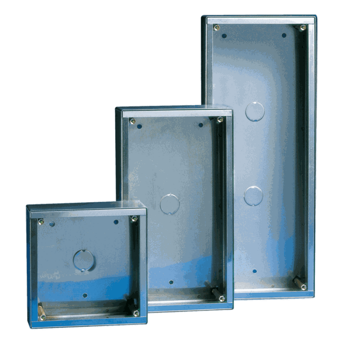 Comelit 3159/3 Vandalcom Series Stainless Steel Surface-Mounted Housing