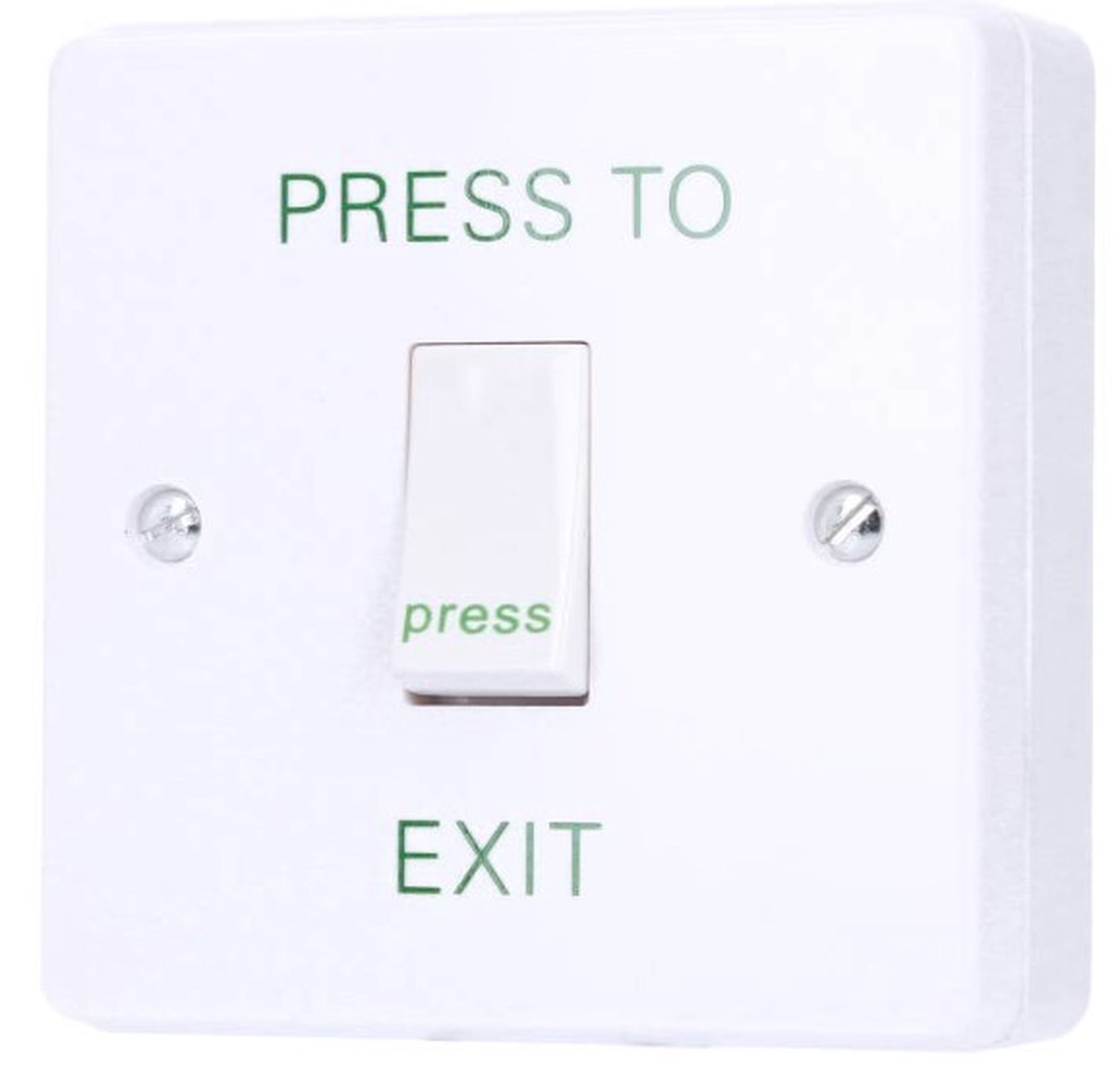 CDVI Plastic Exit Button Square Surface Mount