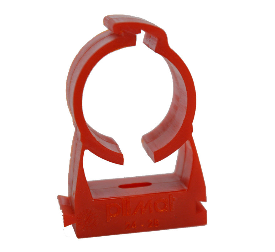 AirSense Closed Pipe Clip (Red, Pack of 100) (9-10954-100) - JEM Systems UK