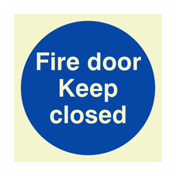 CheckFire 904P Fire Door Keep Closed Sign - JEM Systems UK