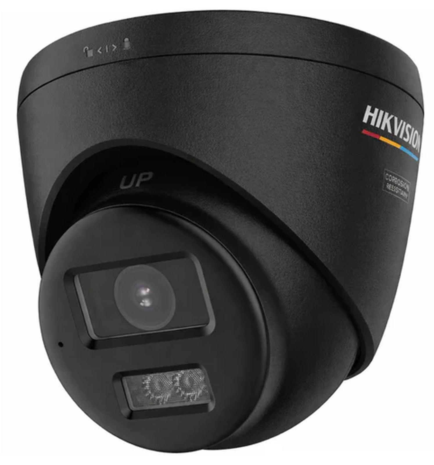 Hikvision 4K Smart Hybrid Light ColorVu Fixed Turret Camera Black