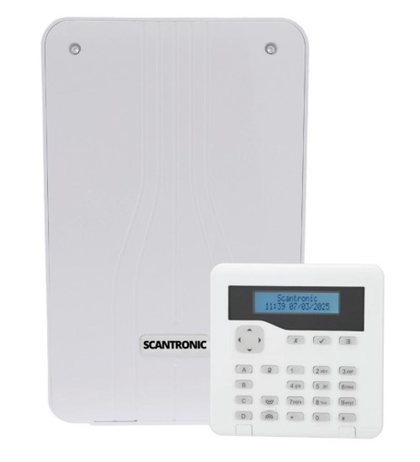 Scantronic 80 Zone Hybrid Control Panel c/w KEY-KPZ01 Keypad