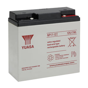 Yuasa NP 12v 17Ah Sealed Lead Acid Battery (NP17-12)
