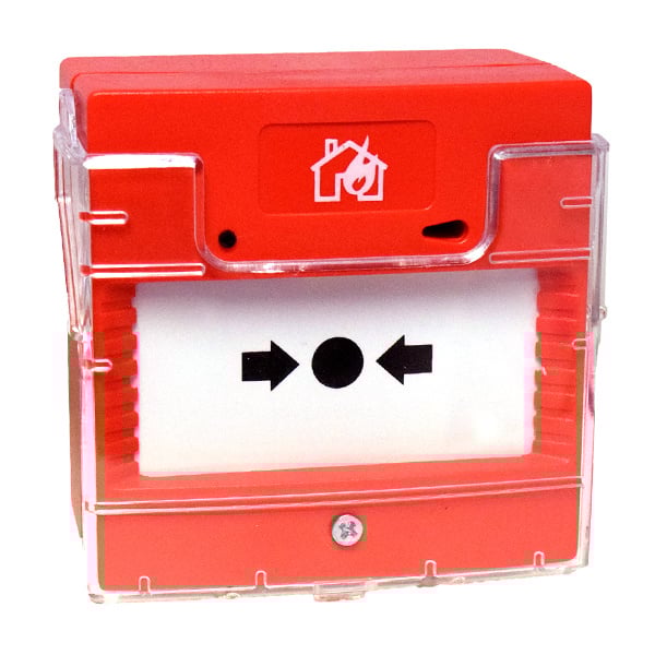 Fike Conventional Manual Call Point with Cover (400-0006) - JEM Systems UK