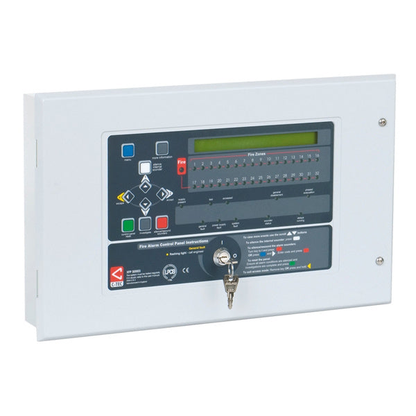C-TEC XFP 2 Loop 32 Zone Addressable Fire Panel (XP95/Discovery Protocol) (XFP502/X) - JEM Systems UK