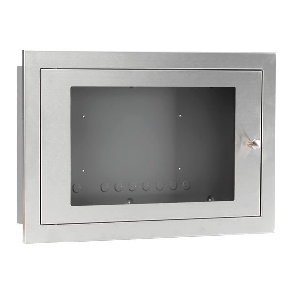 C-TEC Stainless Steel Glazed Panel Enclosure (BF359/3S) - JEM Systems UK