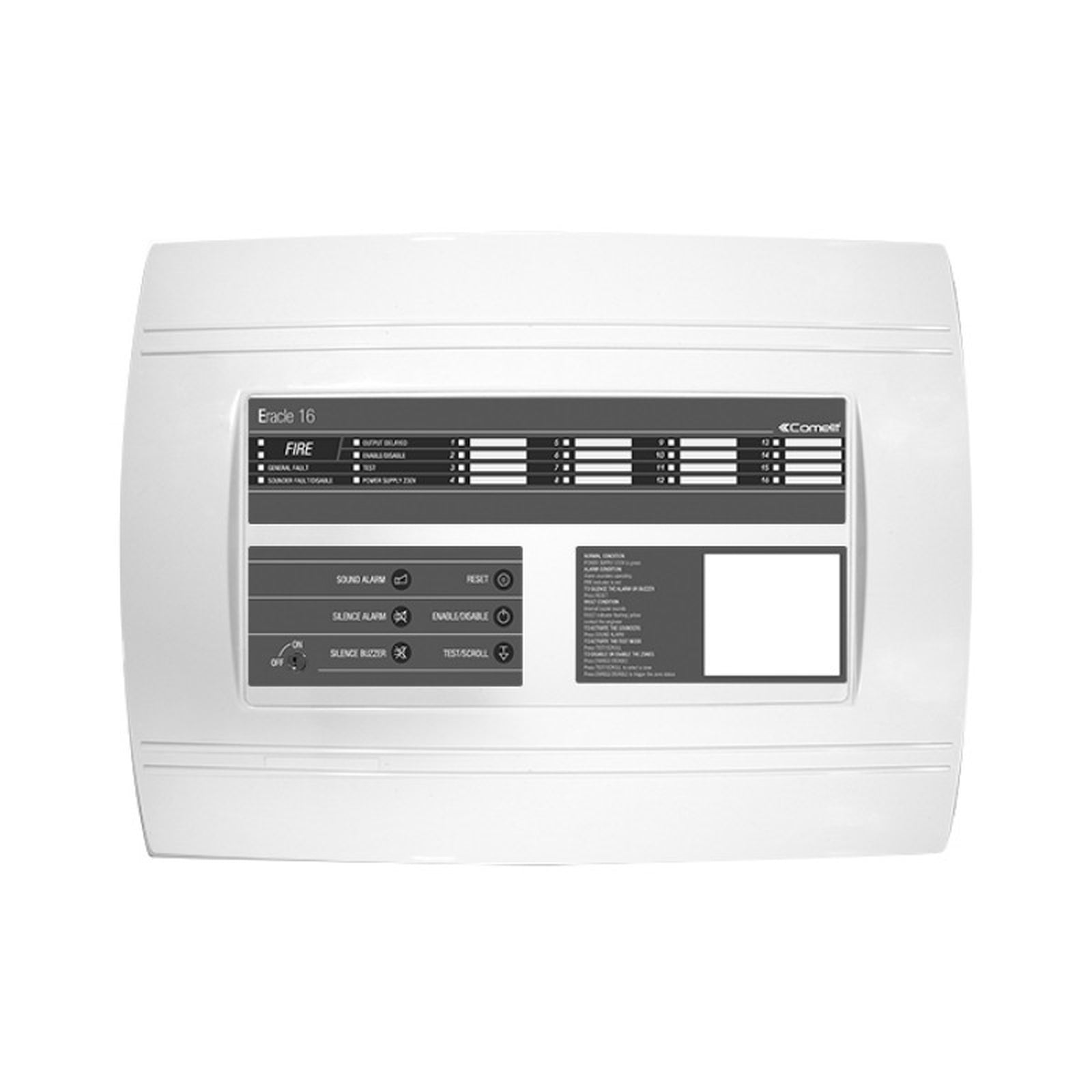 Comelit ERACLE 8-16 Zone Conventional Control Panel