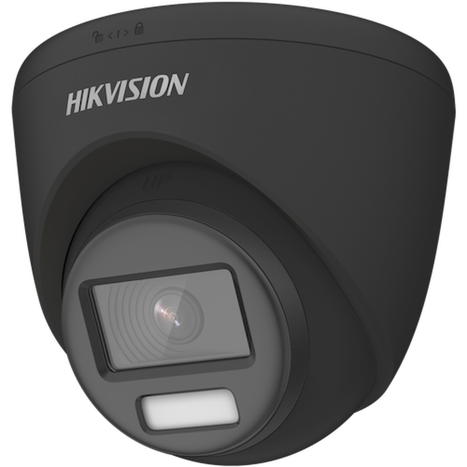 Hikvision 3K ColorVu Smart hybrid light Fixed Turret Camera Black
