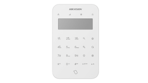 Hikvision DS-PK1-LT-WE AX PRO Wireless LCD Keypad c/w 2-Way Communication White