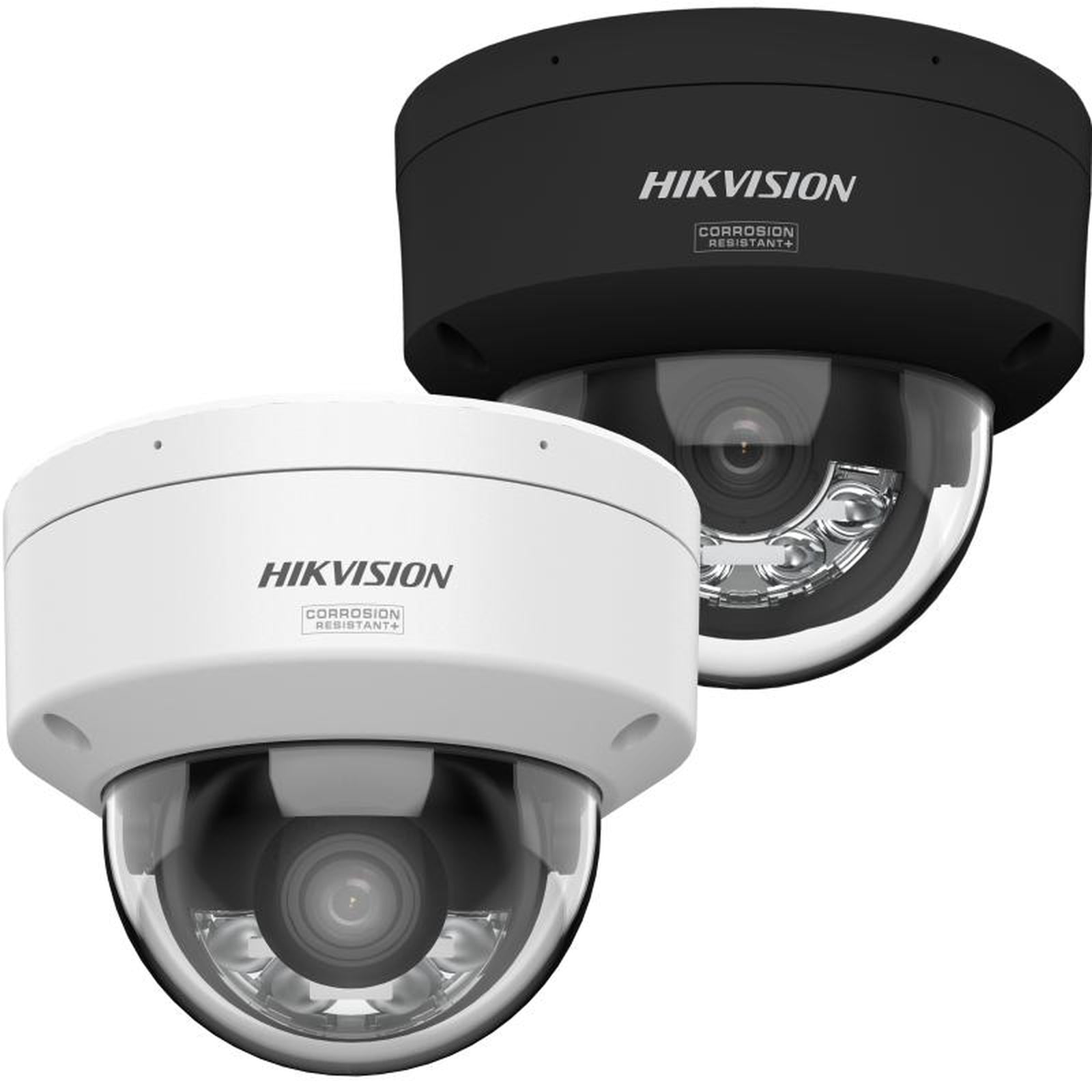 Hikvision 8MP Smart Hybrid Light with ColorVu Fixed Mini Dome Network Camera Black