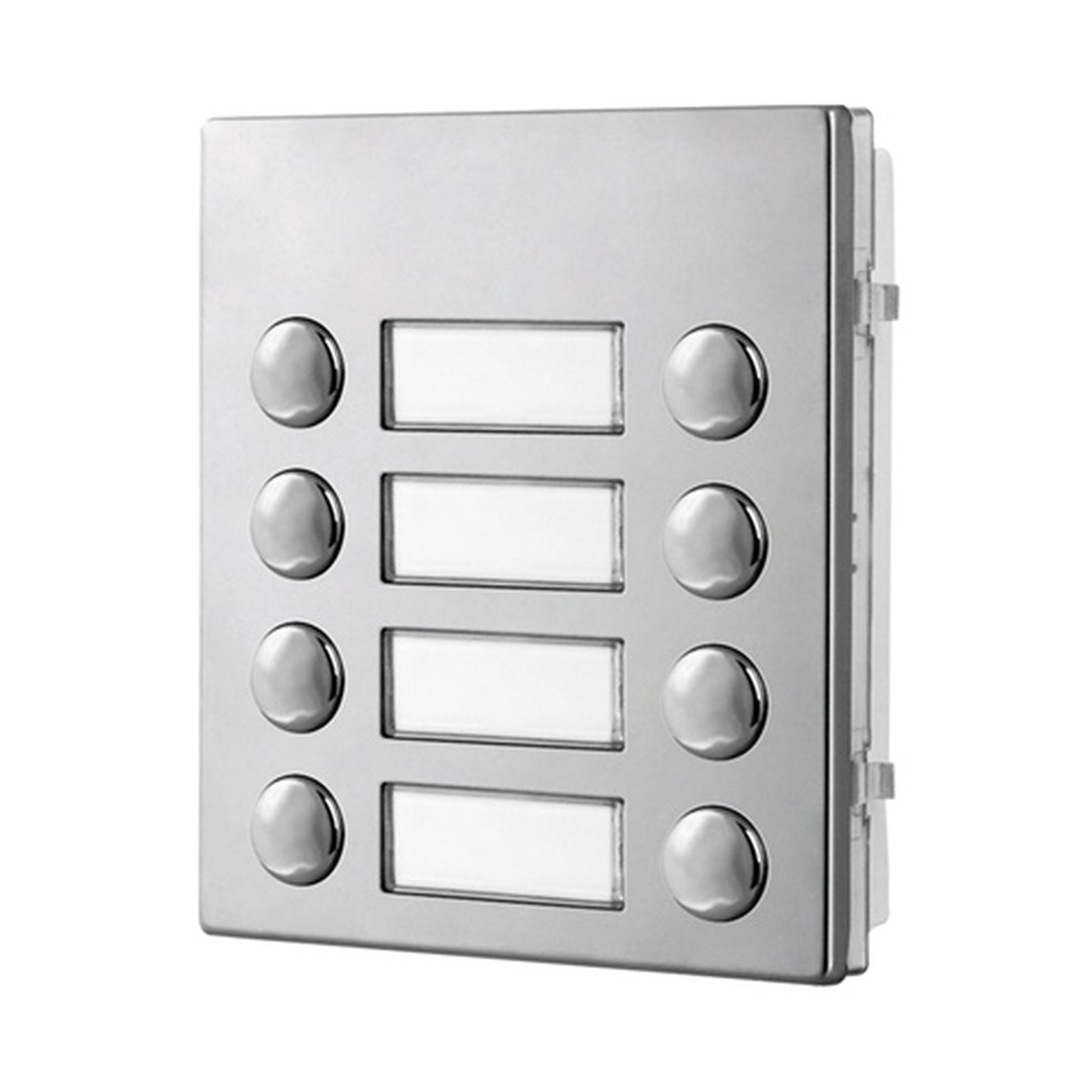 Videx 8000 Series 8 Call Button Module Double Button with Shared Nameplate Stainless Steel