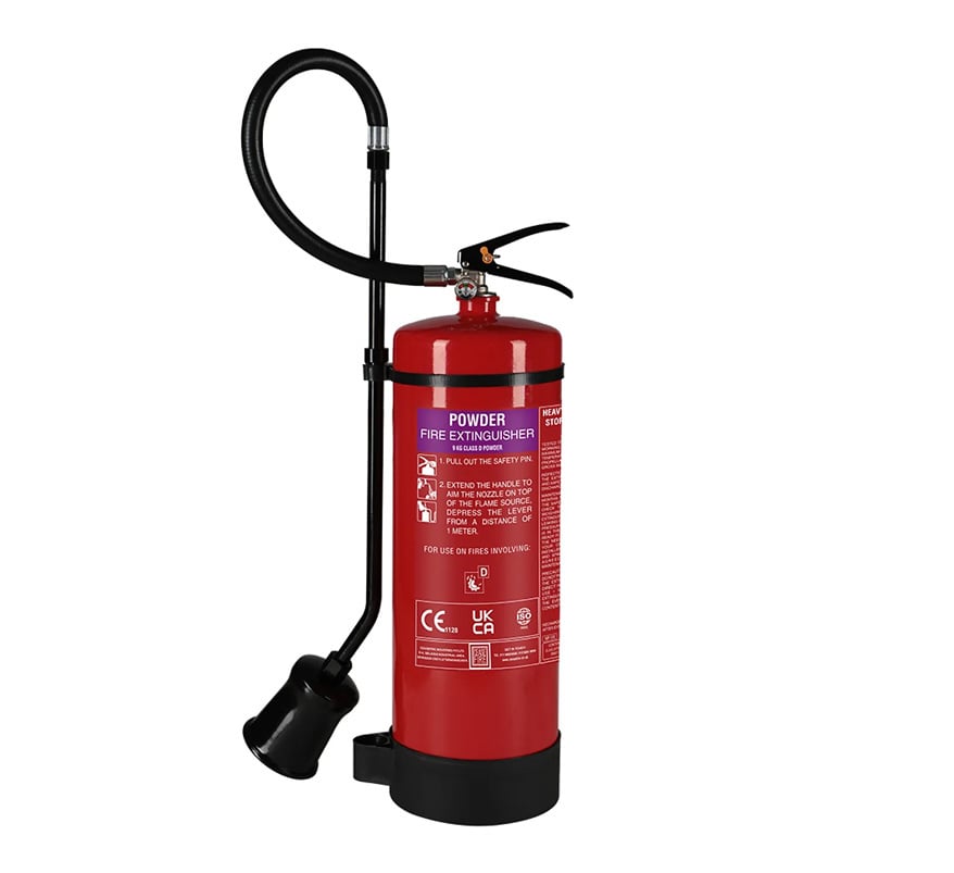 Ceasefire SPM-PYRO 9kg Class D Powder Fire Extinguisher (Alkali M28) (CF-000042A)