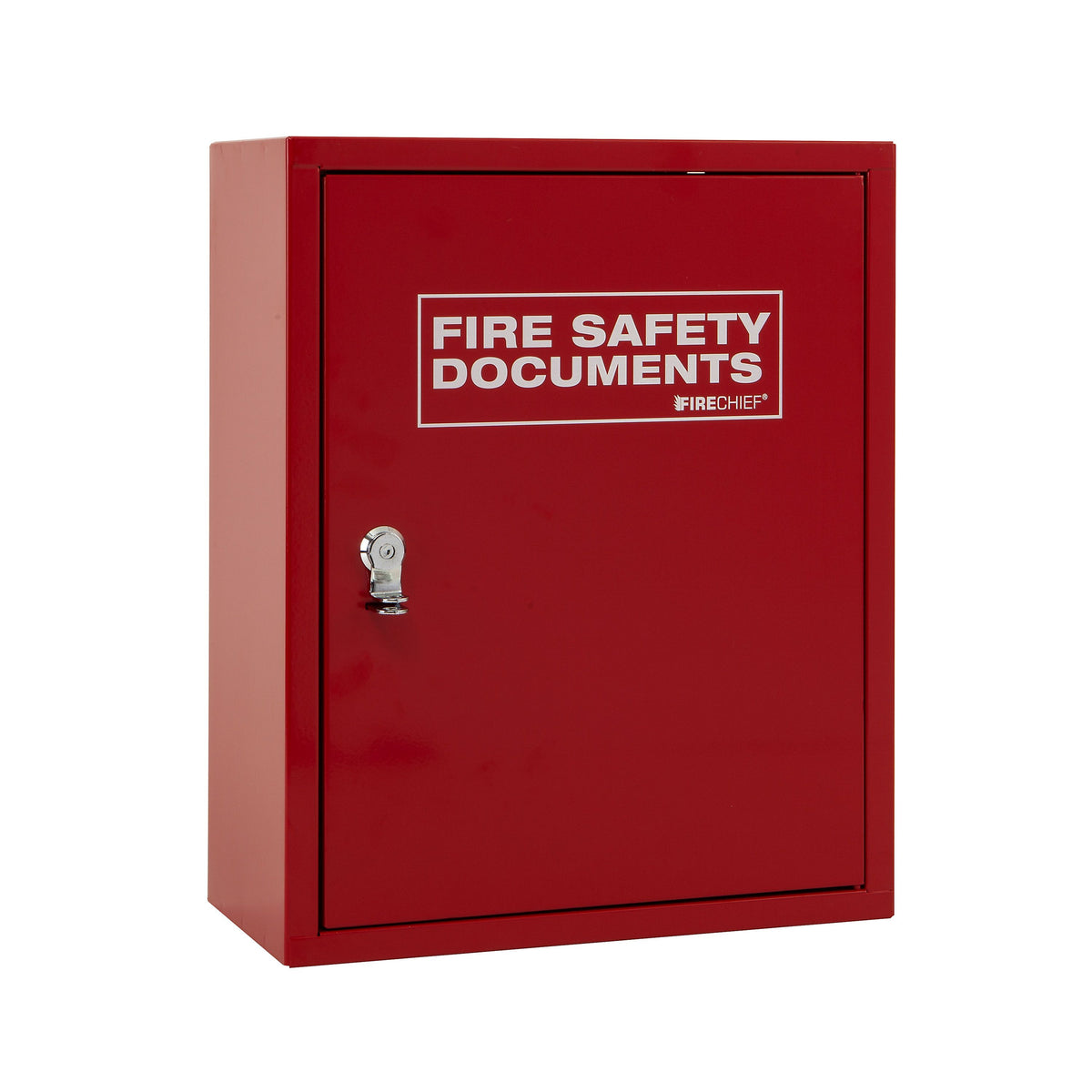 Firechief Metal Document Cabinet, Seal Latch - Red (FMDC-RED)