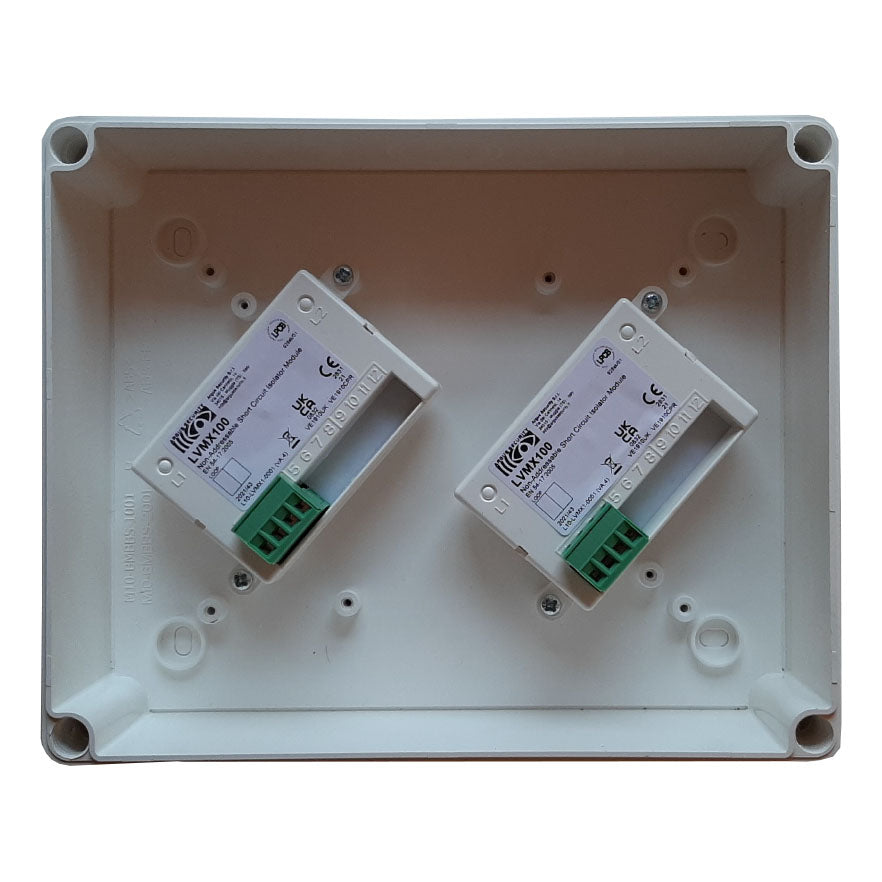 Advanced 20-DLVMX100-BX Dual Isolator in Mounting Box