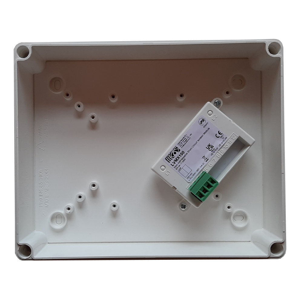 Advanced 20-LVMX100-BX Single Isolator in Mounting Box