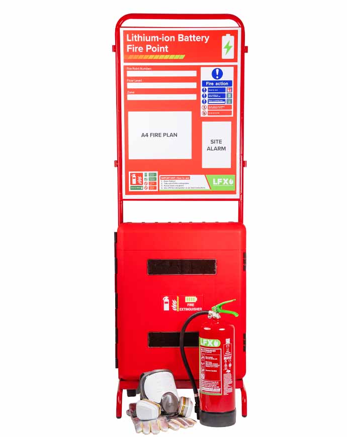 CheckFire BN-SD-003-LFX LFX Construction stand bundle with 6ltr LFX, CON-STD-01, and PPE